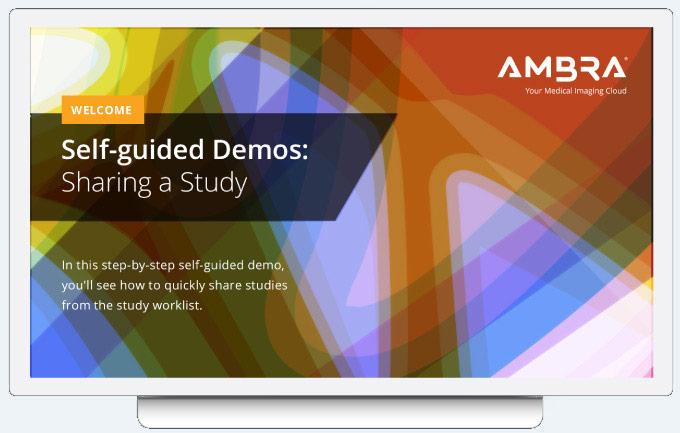 Self-Guided Demos - Sharing a Study